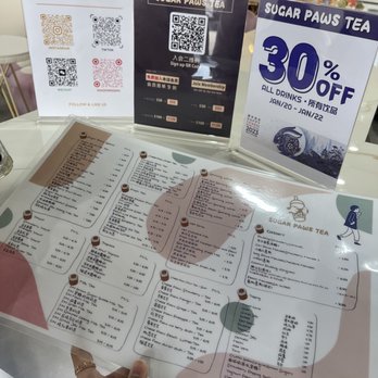 Sugar Paws Tea - Menu - Bubble Tea Near Me - Johns Creek, Georgia Sugar Paws Tea - Menu - Bubble Tea Near Me - Johns Creek, Georgia
