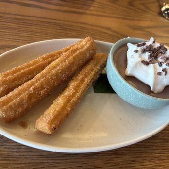 No Mames Mexican Cantina - Pot de crème with vanilla churros - Cocktail Bars Near Me - Wethersfield, Connecticut No Mames Mexican Cantina - Pot de crème with vanilla churros - Cocktail Bars Near Me - Wethersfield, Connecticut