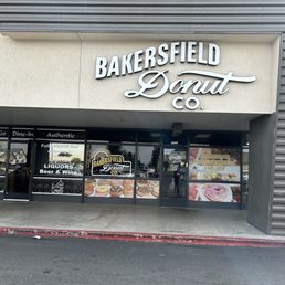Exterior outside entrance of Bakersfield Donut Co - Outside - Bakersfield, California Exterior outside entrance of Bakersfield Donut Co - Outside - Bakersfield, California