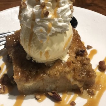 BRU Burger Bar - Cincinnati - Peach-White Chocolate Bread Pudding - Burgers Near Me - Cincinnati, Ohio BRU Burger Bar - Cincinnati - Peach-White Chocolate Bread Pudding - Burgers Near Me - Cincinnati, Ohio