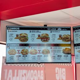 Menu board 1/3