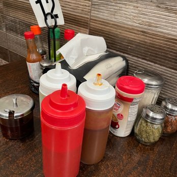Puro Michoacan Restaurant - Table condiments. - Mexican Near Me - San Jose, California Puro Michoacan Restaurant - Table condiments. - Mexican Near Me - San Jose, California