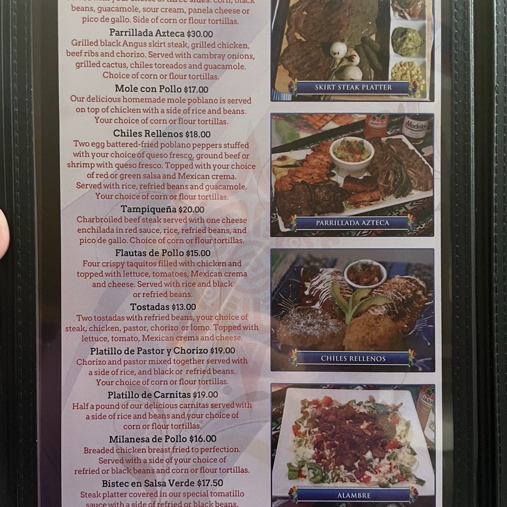 Casa Herrera - Menu - Mexican Near Me - Thorndale, Pennsylvania