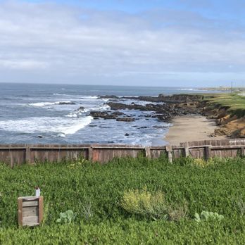 HI-Pigeon Point Lighthouse Hostel - The breakfast view from the back picnic tables - Hostels Near Me - Pescadero, California