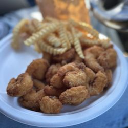 Keyport Fishery - Shrimp platter-comes with coleslaw and tartar sauce(not pictured)