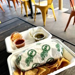 Carve Asada Burrito