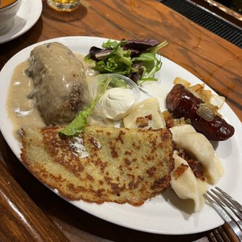 U Gazdy - Polish plate. SO good. Cabbage roll is heavenly - Polish Near Me - Wood Dale, Illinois U Gazdy - Polish plate. SO good. Cabbage roll is heavenly - Polish Near Me - Wood Dale, Illinois