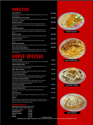 Menu photo 6 Fiesta Mexicana  Mustang, OK