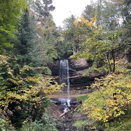 Munising Falls from viewpoint #1