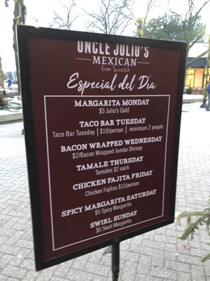 Menu photo 4 Uncle Julio's Skokie, IL