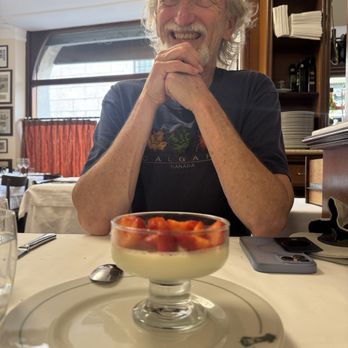 La Campana - Panna cotta with fresh strawberries! we had panna cotta at several restaurants - this one was our favorite! it was perfect - Roman Near Me - Rome, RM La Campana - Panna cotta with fresh strawberries! we had panna cotta at several restaurants - this one was our favorite! it was perfect - Roman Near Me - Rome, RM