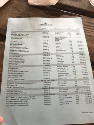 Menu photo 3 Cottonwood Houston, TX Menu photo 3 Cottonwood Houston, TX