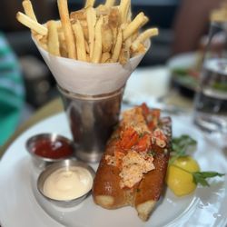 Restoration Hardware - Lobster Roll truffle fries