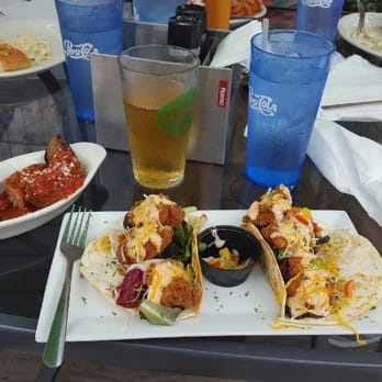 Violas - Jumbo shrimp tacos, Italian hot links,  cold Peroni. All were great! - Seafood Near Me - St. Augustine, Florida