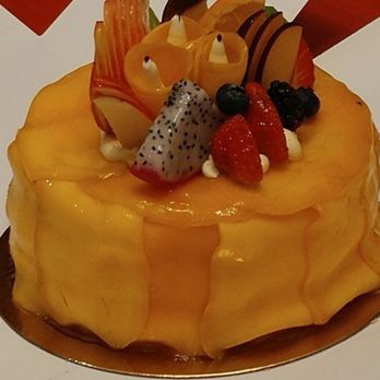 Patisserie Gateau - Fresh fruit mango cake 6" round $30 - Bakeries Near Me - Markham, Ontario Patisserie Gateau - Fresh fruit mango cake 6" round $30 - Bakeries Near Me - Markham, Ontario