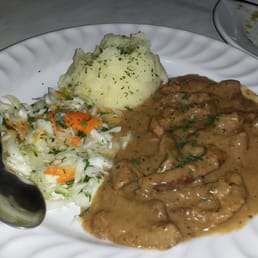 Beef stroganoff, very tasty