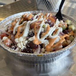 MEDITERRANEAN BOWL extra olives !! MEDITERRANEAN BOWL extra olives !!