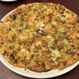Seafood pancake appetizer Seafood pancake appetizer