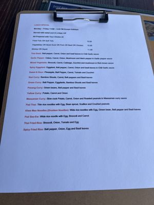 Menu photo 5 Iron Pan Thai Kitchen Poway, CA