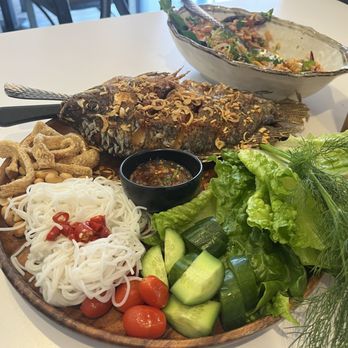 Nok’s Kitchen - Pun Pa (fried fish) - Laotian Near Me - Westminster, California