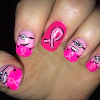 Tracy's Nails & Spa - This masterpiece is my Mother's nails done by Kim! Tracy's Nails & Spa is a great place to go!! - Nail Salons Near Me - Valencia, California
