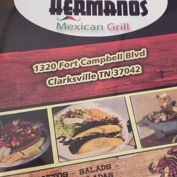 Los Hermanos Mexican Grill - This was a great place to come eat my lunch!!! Very friendly, family oriented. Great service!!! Great Food!!! You must check this place out - Mexican Near Me - Clarksville, Tennessee Los Hermanos Mexican Grill - This was a great place to come eat my lunch!!! Very friendly, family oriented. Great service!!! Great Food!!! You must check this place out - Mexican Near Me - Clarksville, Tennessee