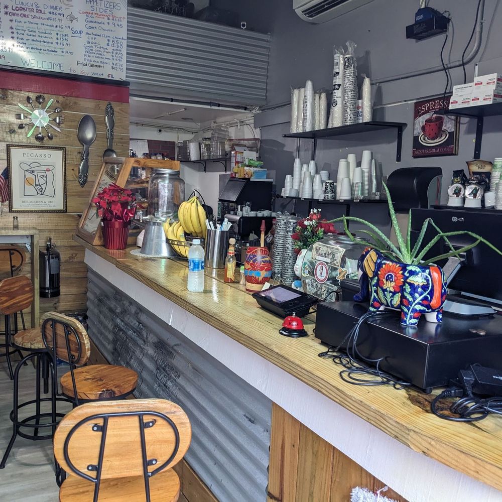 Lucy's Cafe - The inside - Seafood Near Me - Key West, Florida