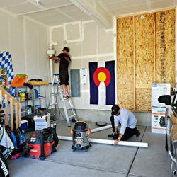 Radon Gone - Teamwork makes the dream work. Radon installation completed in Longmont, Colorado.