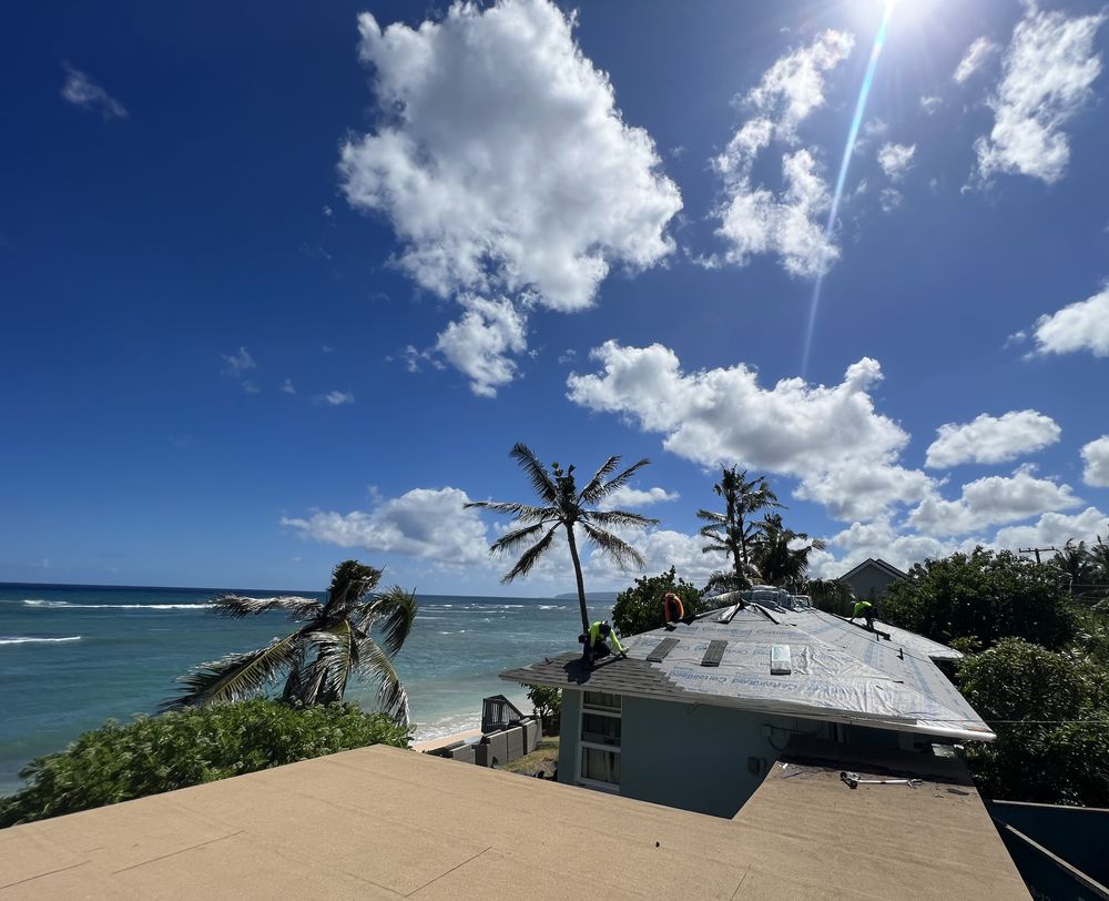 Slide of Gold Pacific Roofing