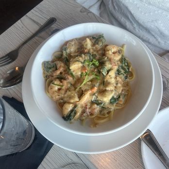 Dry Dock Waterfront Grill - Seafood Linguine - Seafood Near Me - Longboat Key, Florida