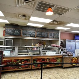 The menu and the counter The menu and the counter