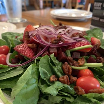 Lennie's - Wild Beet Spinach Salad - Pizza Near Me - Bloomington, Indiana Lennie's - Wild Beet Spinach Salad - Pizza Near Me - Bloomington, Indiana