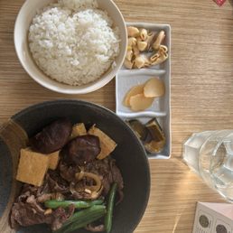 Prime beef sukiyaki