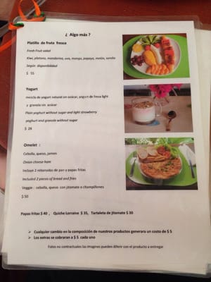 Menu photo 2 Le Jardin Holbox, ROO Menu photo 2 Le Jardin Holbox, ROO
