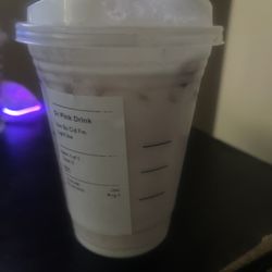 Starbucks - Suppose to be a pink drink!! Where is the pink??????! I asked for light ice and per usual it's a cup full of ice!