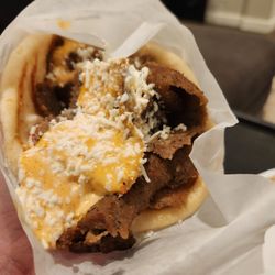 I Heart Gyro - Lamb Gyro Wrap with Feta and Spicy Garlic sauce