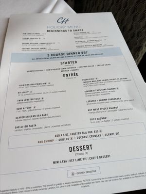 Menu photo 2 Chart House Savannah, GA