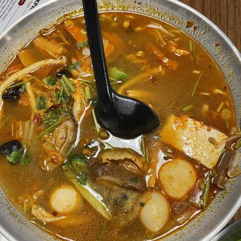 Poke Express - Pork Intestine Mala Hotpot - Sushi Bars Near Me - Tampa, Florida