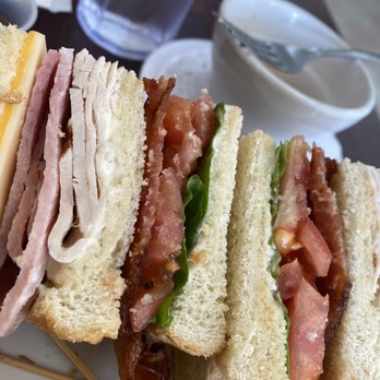 Maggies On Meeker - Clubhouse sandwich! Forgot to get a picture of everything before I ate it - American Near Me - Kent, Washington Maggies On Meeker - Clubhouse sandwich! Forgot to get a picture of everything before I ate it - American Near Me - Kent, Washington