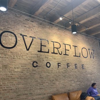 Overflow Coffee - Interior wall - Coffee & Tea Near Me - Chicago, Illinois