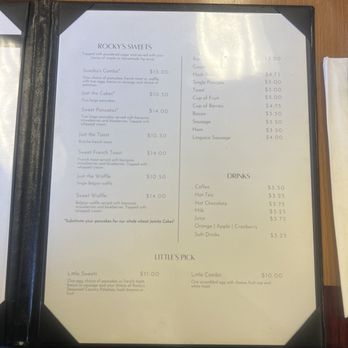 Rocky's Cafe - Menu - Breakfast & Brunch Near Me - Seaside, California Rocky's Cafe - Menu - Breakfast & Brunch Near Me - Seaside, California
