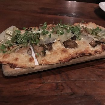 Amada - manchego cheese and mushroom flatbread - Tapas Bars Near Me - Philadelphia, Pennsylvania