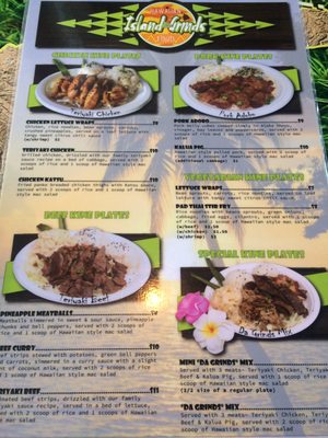 Menu photo 8 Aloha island Grill Nampa, ID
