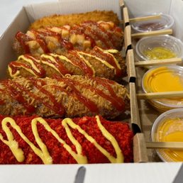 Korean Corn Dogs