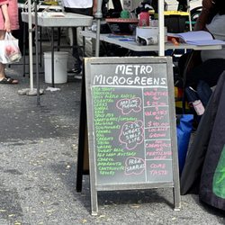 Half Street Central Farm Market - Metro Microgreens menu