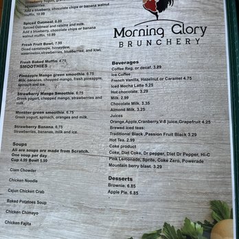 Morning Glory Brunchery - Menu - Breakfast & Brunch Near Me - Mesa, Arizona Morning Glory Brunchery - Menu - Breakfast & Brunch Near Me - Mesa, Arizona