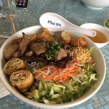 Pho 98 - Beef & egg rolls combination - Vietnamese Near Me - Chantilly, Virginia Pho 98 - Beef & egg rolls combination - Vietnamese Near Me - Chantilly, Virginia