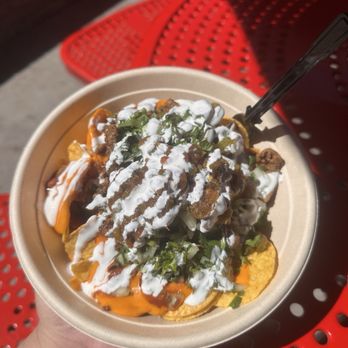 Six Flags Magic Mountain - Carne Asada Nachos - Amusement Parks Near Me - Valencia, California