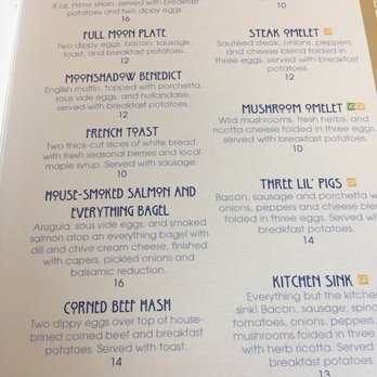 MoonShadow - Brunch menu - New American Near Me - Mchenry, Maryland MoonShadow - Brunch menu - New American Near Me - Mchenry, Maryland