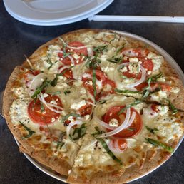 Gluten free Great White pizza